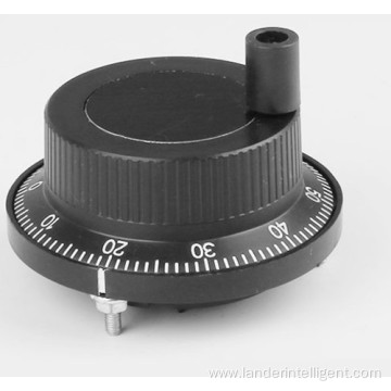 Black Plastic 100 ppr CNC Optical Handwheel Encoder